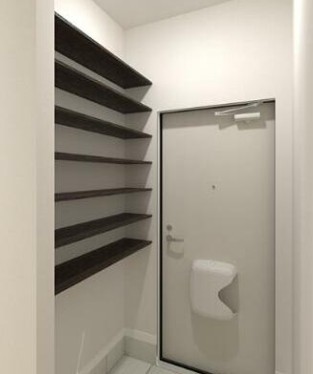 玄関　玄関です。パースです。