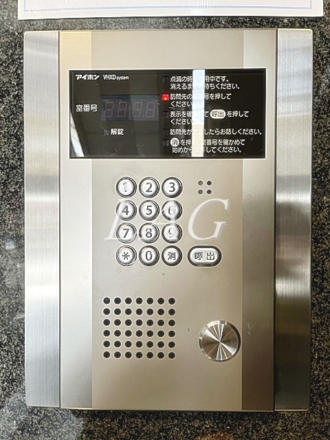 セキュリティ　オートロックです。