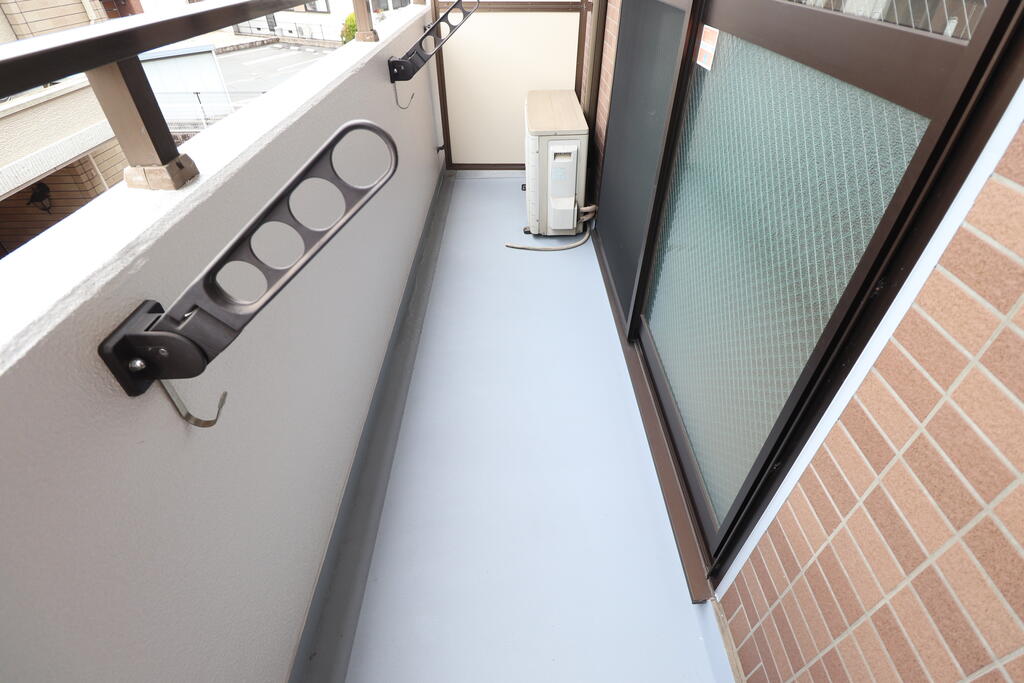 バルコニー　広々バルコニー♪