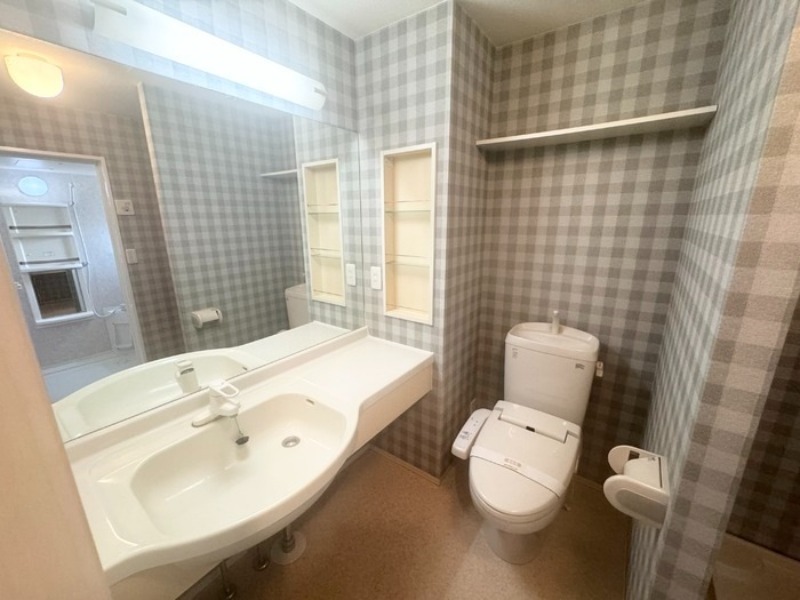 洗面設備　図面と現状に相違がある場合には現状を優先