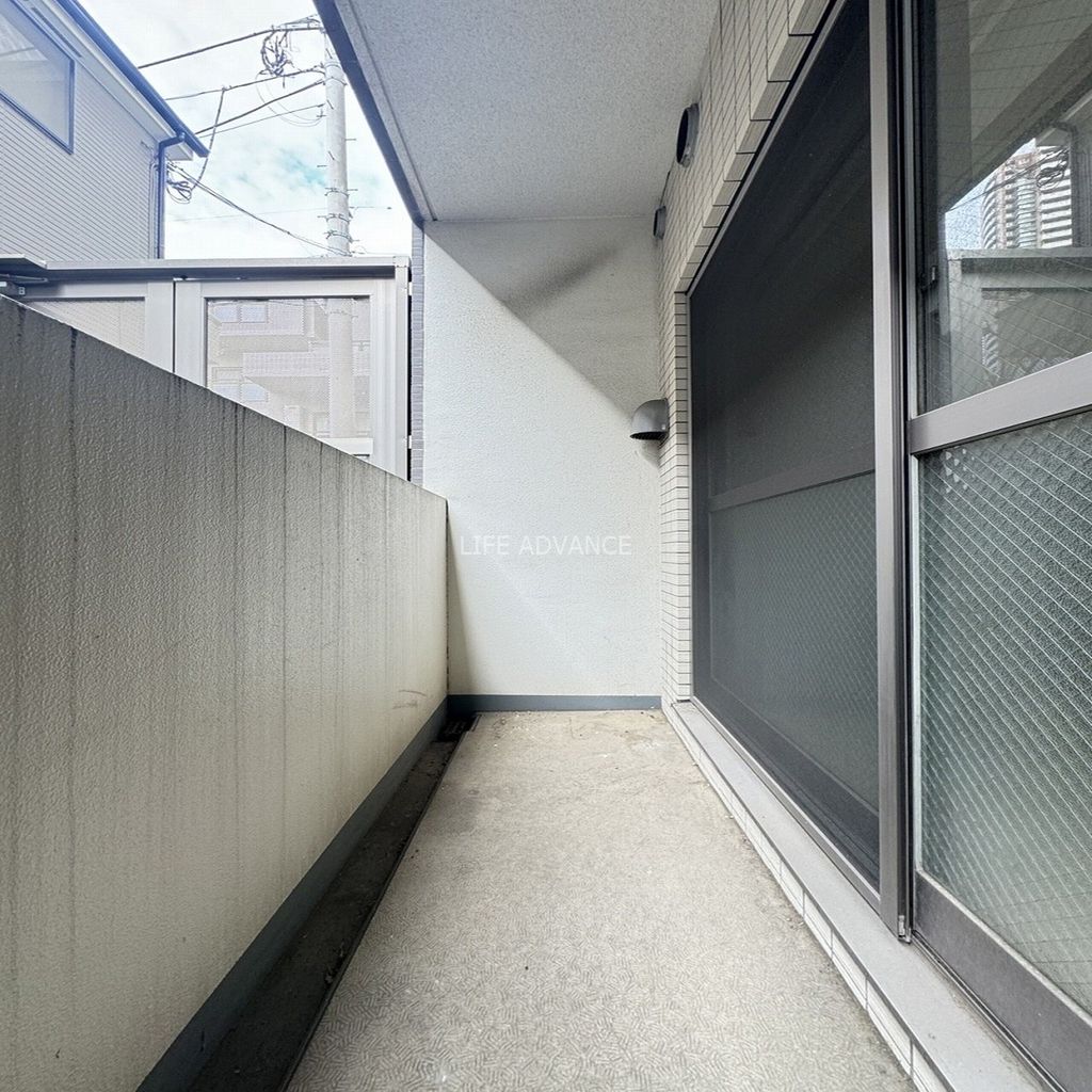 バルコニー　庭