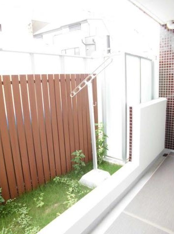 バルコニー　広々としたテラス♪