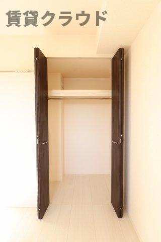 収納　たっぷりとした収納スペースです