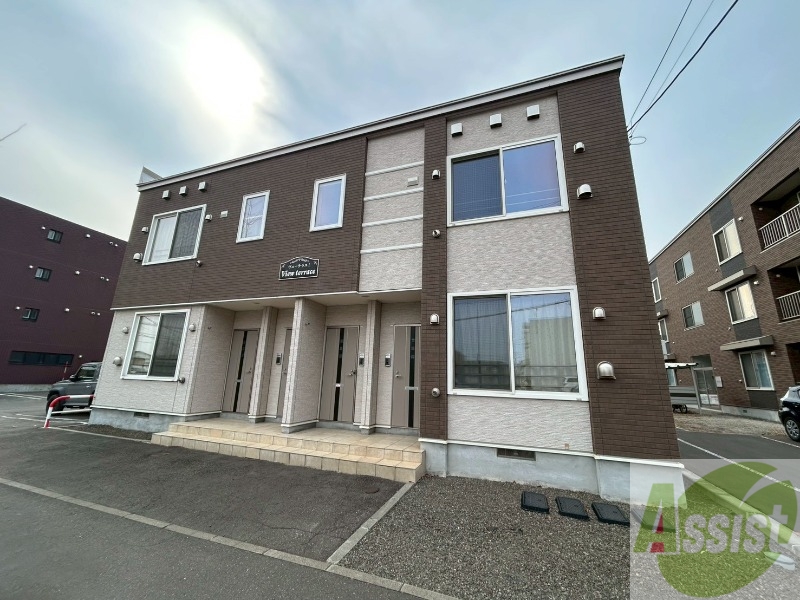 建物外観　札幌市北区南あいの里「ヴューテラスI」
