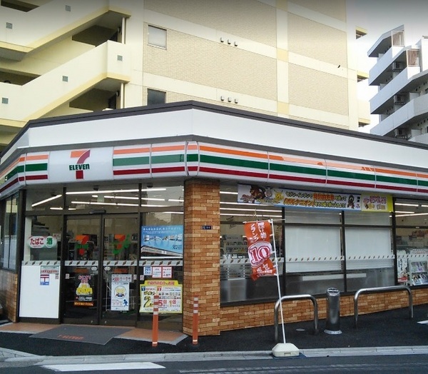 コンビニ　セブンイレブン川崎貝塚2丁目店（コンビニ）まで447m