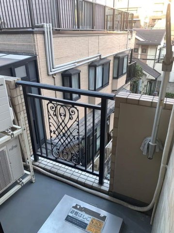 バルコニー　広々としたバルコニーです