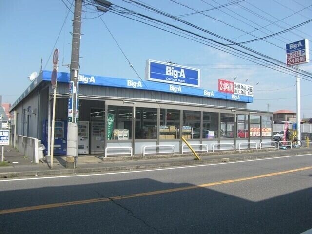ショッピングセンター　ビッグ・エー千葉都賀店（ショッピングセンター）まで317m