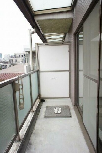 バルコニー　同タイプ別部屋のお写真です