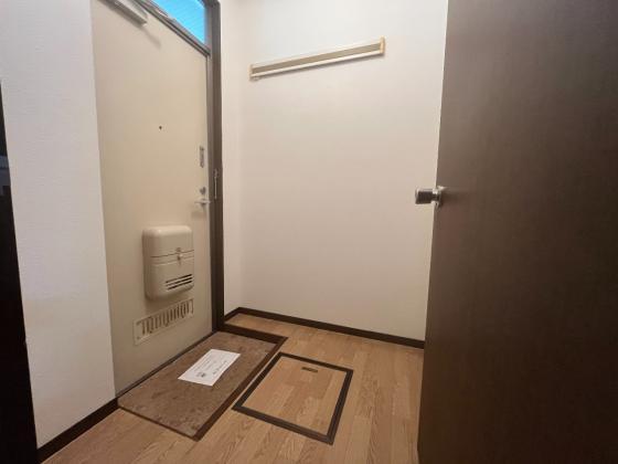 玄関　ゆったりとした玄関です