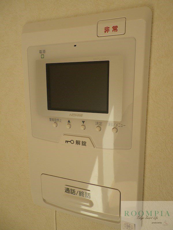 セキュリティ　※同タイプの別のお部屋です。