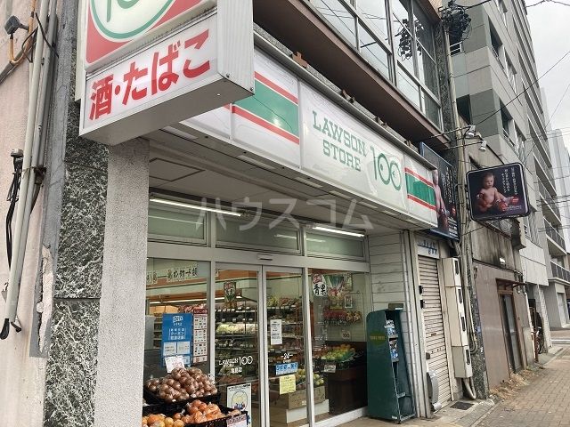 コンビニ　ローソンストア１００　亀島店（コンビニ）まで555m