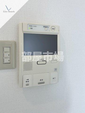セキュリティ　モニター付きインターホン