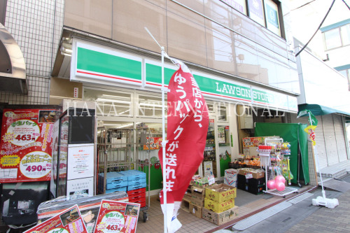 コンビニ　ローソンストア100 北越谷店（コンビニ）まで729m
