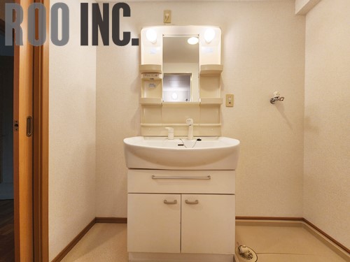 洗面設備　写真は反転のお部屋です