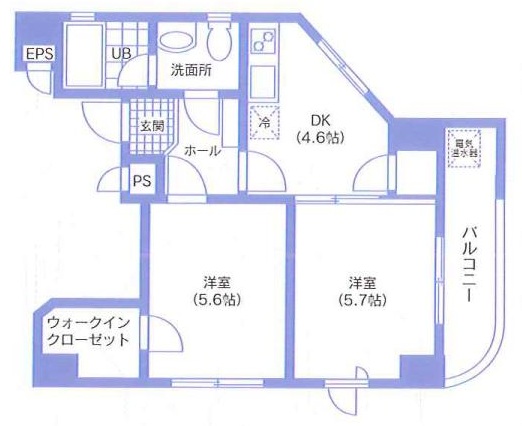 SUNNYSIDE KIBの間取り写真