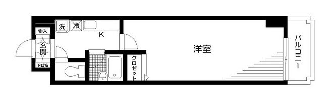 グレース東神田の間取り写真