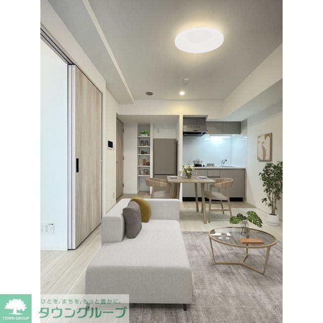 居室・リビング　【家具・調度品等はCG 加工です。実際の賃貸住居 には含ま…