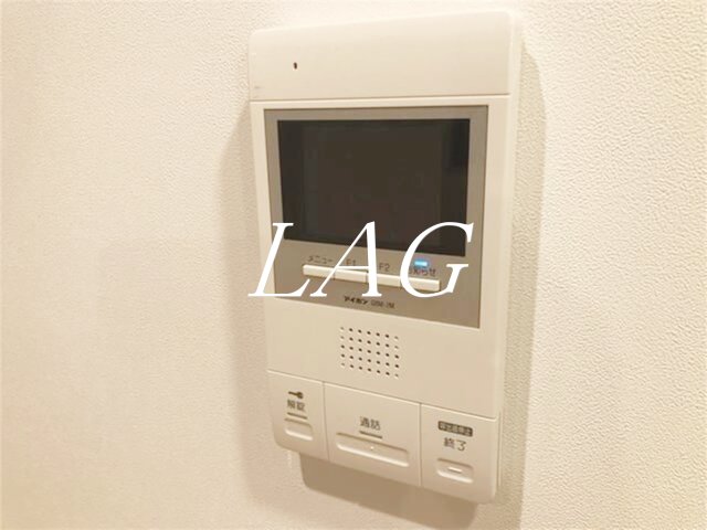 セキュリティ　モニター付インターホンです。
