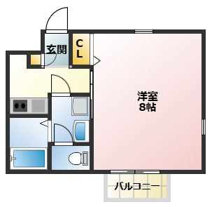 アムールシュシュIIの間取り写真