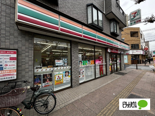 コンビニ　セブンイレブン足立竹の塚６丁目店（コンビニ）まで154m