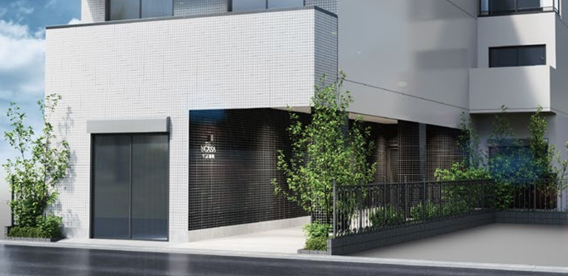 エントランス　「b’CASA牛込柳町」