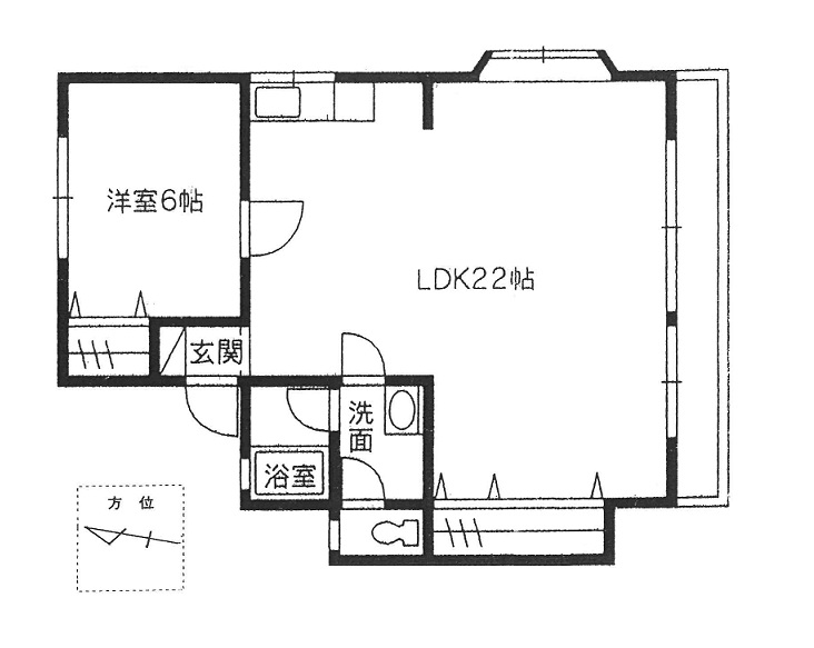 モンパルナスIIの間取り