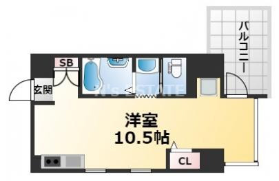 ワコーレヴィータ下沢通の間取り