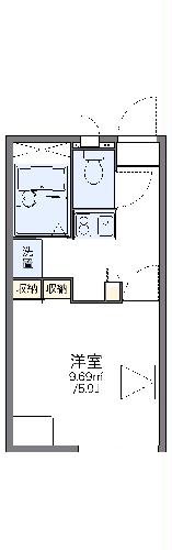 レオパレスモンテ　シャンスの間取り