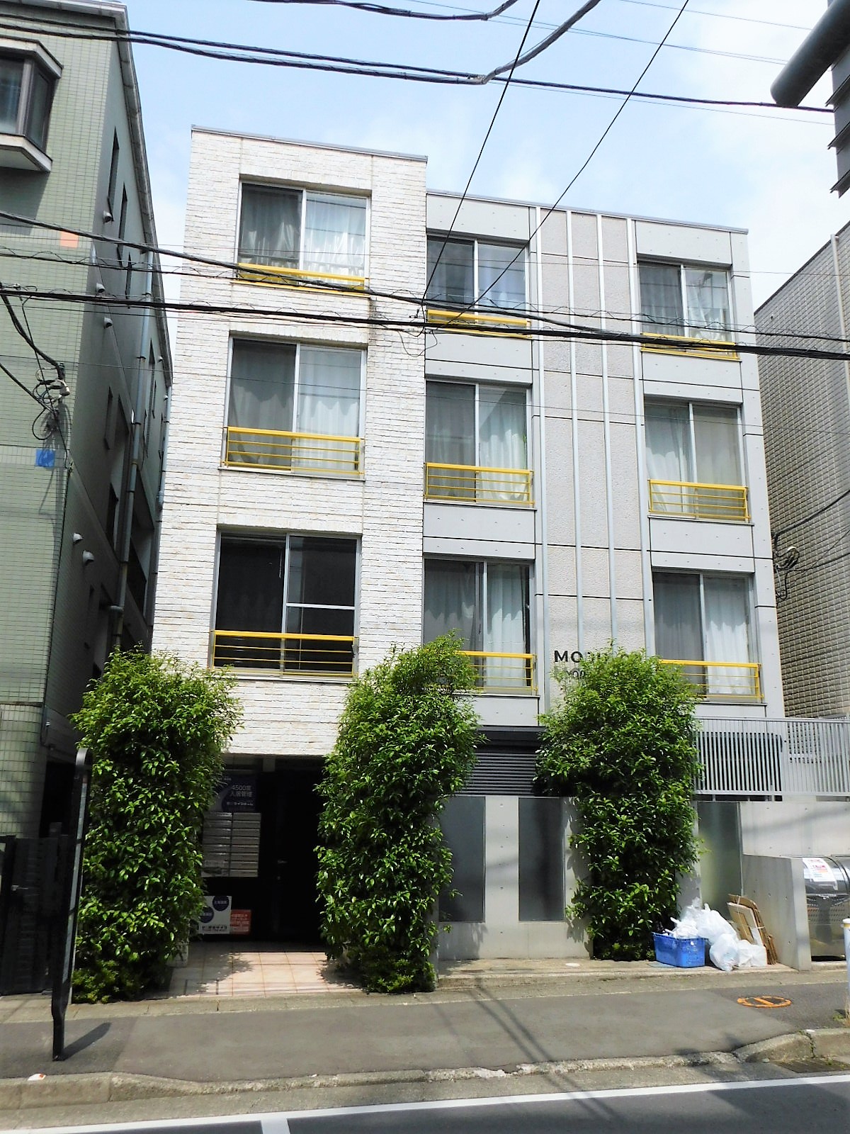 建物外観　オートロック・デザイナーズマンションです