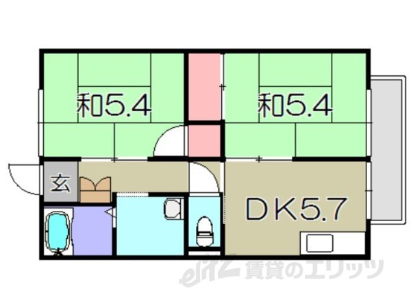 リバティーハウスの間取り