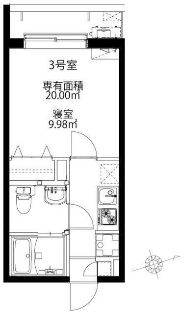 スカイヒルズ春日部の間取り