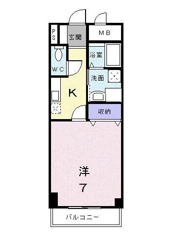 ダイトウ　パレス　ピースフルの間取り