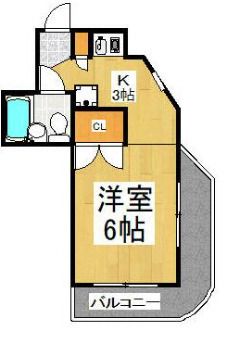 埼玉県志木市柏町６（マンション）の賃貸物件の間取り