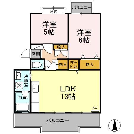 ピュアハイツの間取り