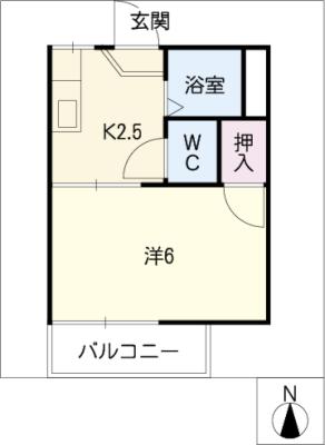 かんとりーメゾン滝ノ水の間取り