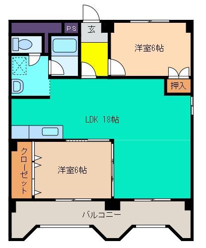 ＲＣグランデの間取り