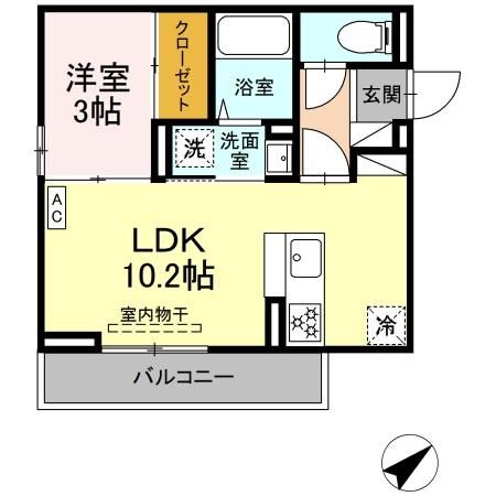 【ディアライズ清瀬町の間取り】