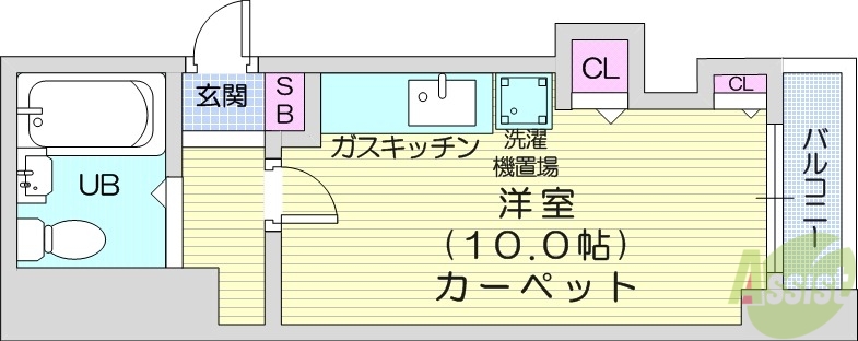 エクセレントハウス東の間取り