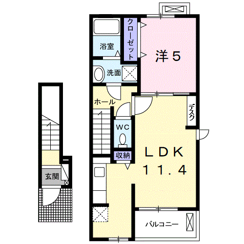 サーレ・内本町の間取り