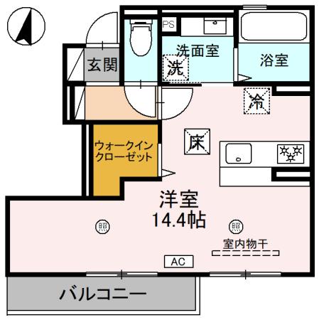 タウンさらIIの間取り