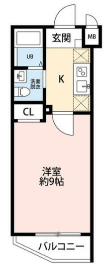 八王子市子安町のマンションの間取り