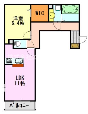 イーストベイ・蘇我南町の間取り