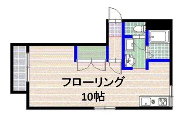 フローレス城西の間取り