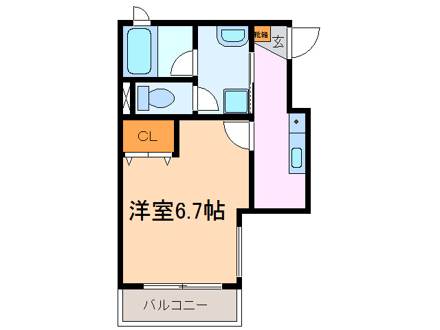 アクアキャニオンHARAの間取り