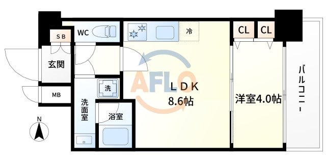 スプランディッドVIIの間取り