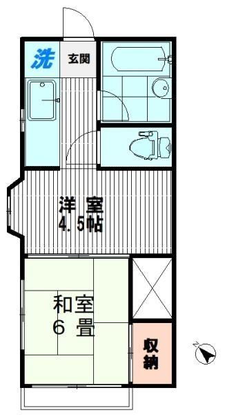 Ａｉｆｏｒｔ国領の間取り