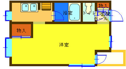 ルピナス木月の間取り