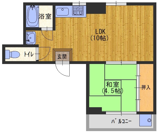 三興マンションの間取り写真