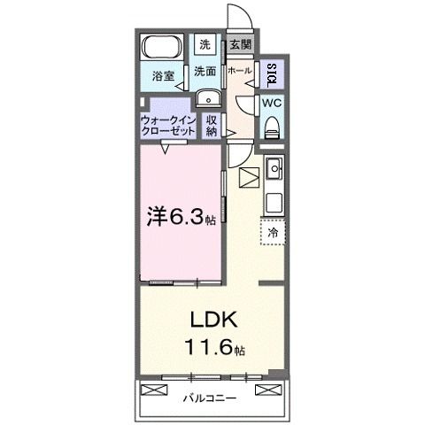 バンブーフォレスト　IIの間取り