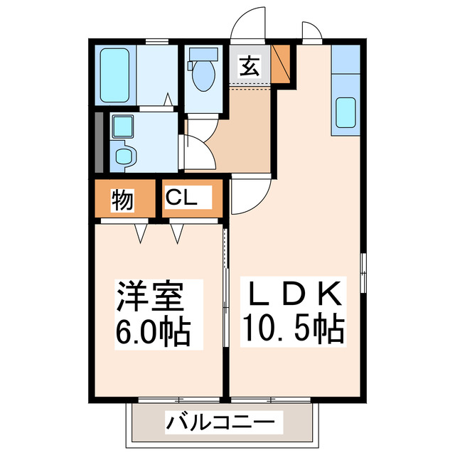 レトアフィオーレIの間取り